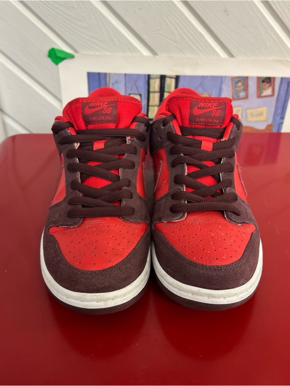 Nike SB Dunk Low Cherry Sneakers
